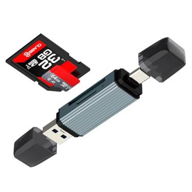 Imagem de Leitor de cartão SD para iPhone 16 15 Pro Max (12.9 cm²) adaptador USB C TF Memory Stick Acessórios para câmera Flash Drive telefone MacBook Hub tipo C computador externo 3.0 Android para Apple PC