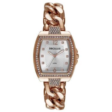 Imagem de Relógio Seculus Feminino 77274LPSVRS2