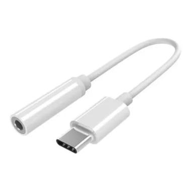 Imagem de Cabo Adaptador Tipo C Usb-c Para Fone Ouvido P2 P3 3.5mm