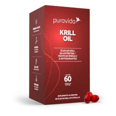 Imagem de Krill Oil Puravida 500mg 60caps