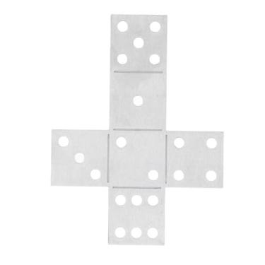 Imagem de Ferramenta de Prática de Soldagem ZAWELIYO Ferramenta de Cupons de Soldagem de Dados de Aço Inoxidável 316 para Prática de Soldagem de Dados para Iniciantes