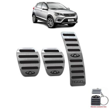 Imagem de Pedaleira Manual Chery Tiggo 2 2019 2020 Preto