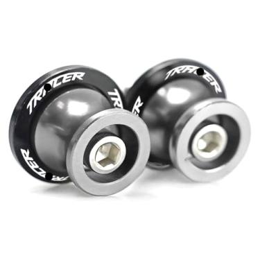 Imagem de Carretéis de braço oscilante para motocicleta Tracer Parafusos de suporte M6 CNC Alumínio Acessórios de motocicleta compatíveis com Y&AMAHA Tracer7 Tracer9 900 700 7 9 GT (4 peças/conjunto)