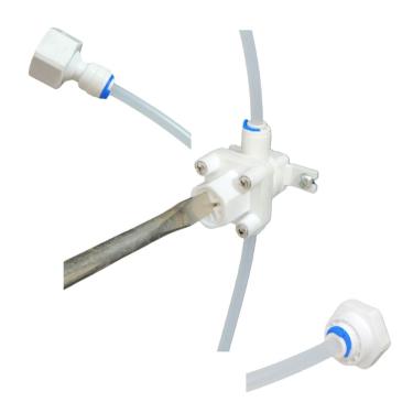 Imagem de Kit Regulador De Pressão Para Monocomando Engate Rápido 1/4" Com Adaptadores E Mangueira CN019K100