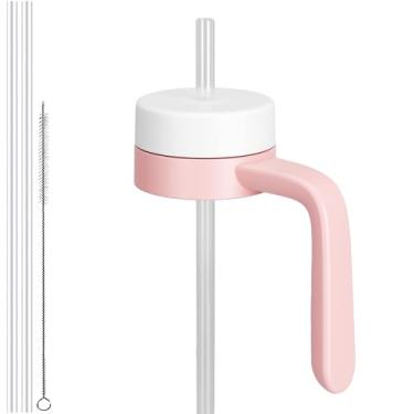 Imagem de Tampa de substituição para garrafa de água de boca larga Hydroflask, tampas superiores com canudo para acessórios Hydro Flask, tampa de alça de garrafa esportiva superior para Hydroflask 12 16 20 32