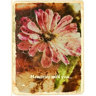 Imagem de Memories with you zinnia flower notebook,Perfect gift for women and girls.: 8,5x11 inches, 120 pages