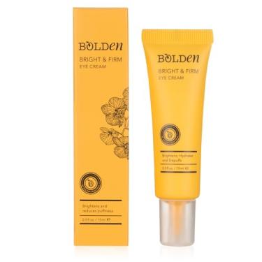 Imagem de BOLDEN Creme para os olhos brilhante e firme | Creme sob os olhos para olheiras e inchaço | Hidrata e melhora as rugas | Sem fragrância | 0,5 ml