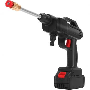 Imagem de Lavadora De Alta Pressão 21v Portátil Compacta C- Bico 3 Em 1, Bateria E Carregador