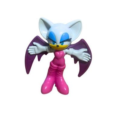 Imagem de Boneco Rouge Coleção Sonic SEGA Lacrado - Burger King