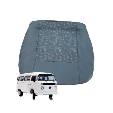Imagem de Espuma Assento Dianteiro Motorista Kombi + Capa em material Sintético 