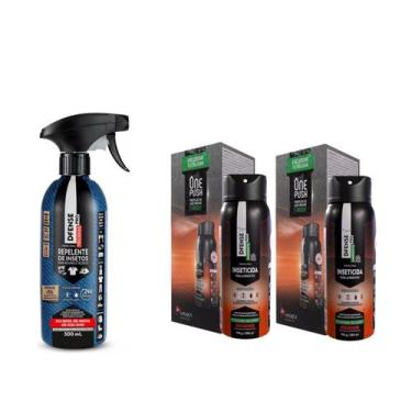 Imagem de Kit 1un D-Fense Pro Tecidos 500ml + 2un D-Fense Pro Ambiente 250ml - H