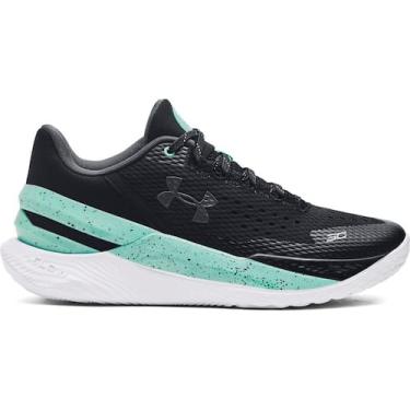 Imagem de Tênis de Basquete Masculino Under Armour Curry 2 Low FloTro, Preto, 46