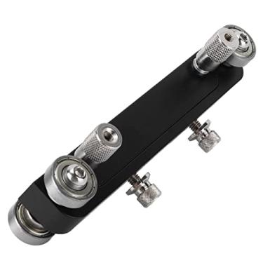 Imagem de Domary Lixadeira de Porca de Guitarra, Ferramenta de Sela de Ponte Ajustável Luthier (Preto)