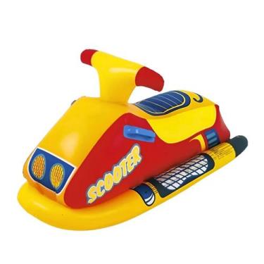 Imagem de Bóia Inflável Infantil Unissex Jet Ski Scooter Para Piscina - Funs