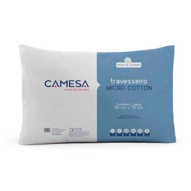 Imagem de Travesseiro Camesa Micro Cotton 50X70 Médio A Vácuo Sortido