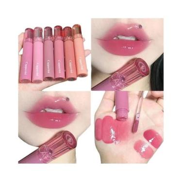 Imagem de Batom Líquido Matte com Efeito Gloss - Maquiagem para Mulheres, Tamanh