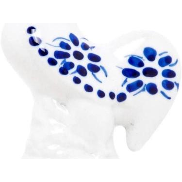 Imagem de Galinho Da Sorte Porcelana Pintado A Mão - Monte Siao