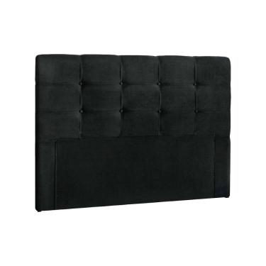 Imagem de Painel de Cama Box Estofada - Clean Plus Casal - Suede Negro - Simbal