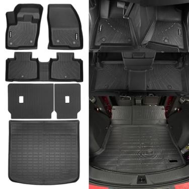 Imagem de Naibeve Tapetes de chão para Lincoln Nautilus 2019-2023 - Tapetes personalizados para Lincoln Nautilus, tapetes de carga, tapetes de encosto à prova d'água, acessórios interiores