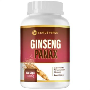 Imagem de Ginseng Puro Panax Verdadeiro 120 Cáps 500mg - Suplemento Natural