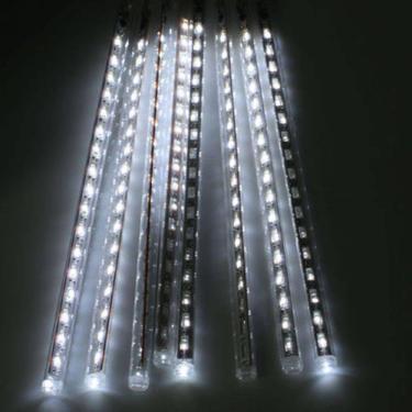 Imagem de Tubo Cascata Pisca Pisca Natal Queda De Neve Snow Fall 96 Leds  Meteoro