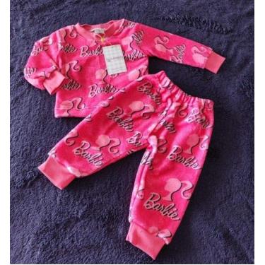 Imagem de Pijama Fleece Barbie Glamourosa - Inverno Quentinho com Estilo - dubel