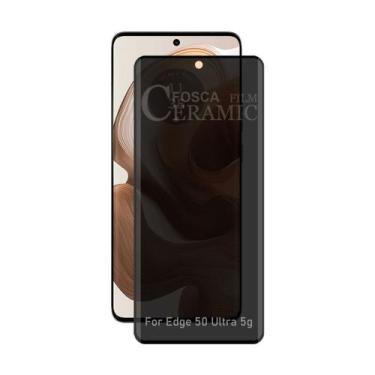 Imagem de 2UN Película Frontal Curva Fosca Privacidade Para Moto Edge 50 Ultra 5