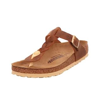 Imagem de Birkenstock Chinelos femininos, Conhaque, 34