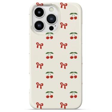 Imagem de GEQCDBN Capa para iPhone 16 Pro Max, capa protetora de TPU (poliuretano termoplástico) à prova de choque e estética para mulheres e meninas de 6,9 polegadas
