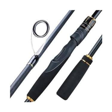 Imagem de Vara de Pesca de Viagem Vara de pesca portátil para isca, 2.1m, .4m, 4 seções, 24t, vara carbono, 10-30g, viagem, equipamento carpa