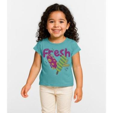 Imagem de Blusa Infantil Menina Infinita Cor Verde-Feminino