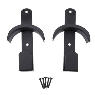 Imagem de Luocute Rack de Sela de Montagem na Parede, 2 Peças, Suporte de Sela de Cavalo de Metal de Ferro Com Gancho, para Suprimentos de Armazenamento de Tenda de Celeiro de Cavalo