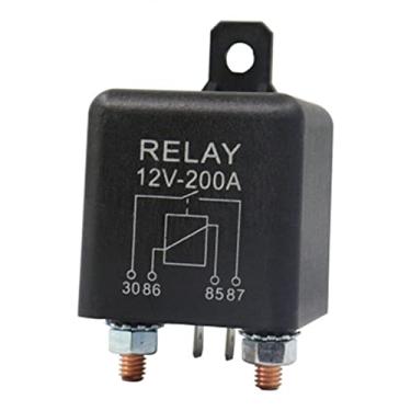 Imagem de 1 peça 12 V/24 V 200 A 1,8 W/4,8 W novo carro caminhão motor automotivo relé de alta corrente tipo contínuo relé automotivo relés de carro