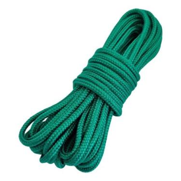Imagem de Corda Náutica De Polipropileno 6mm Com 15 Metros (Verde Cabaré)