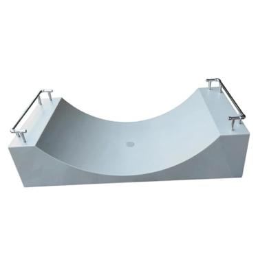 Imagem de Dynwave Mini rampa de skate para treinamento de dedo, acessório interativo para jogo de skate portátil e multifuncional.