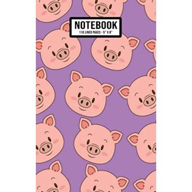 Imagem de Pig Notebook Journal: Pig Notebook Journal | Lined 110 Pages | Small 5 x 9