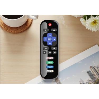 Imagem de Controle remoto de substituição universal para Smart TVs Roku LED/LCD/HD/4K/UHD