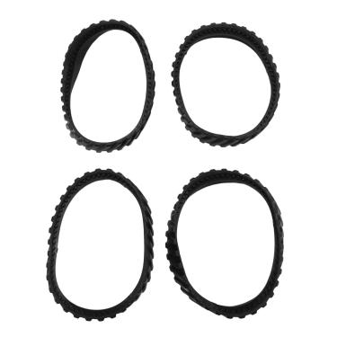 Imagem de LiebeWH Faixa de Pneu para Limpador de Piscina, 4 Unidades, para Mx8 Mx6, Correia de Roda de Substituição de Borracha, Fácil Instalação para Limpeza Eficiente de Piscina