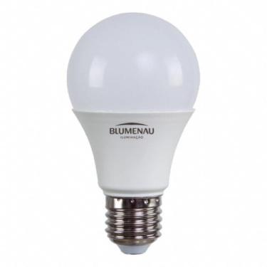 Imagem de Lâmpada led blumenau bulbo 9w 6500k bivolt a60 e27 - código 543934 - B