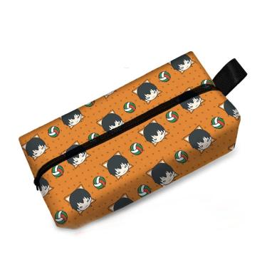 Imagem de Estojo para lápis Haikyuus Cartoon Anime em tela de grande capacidade