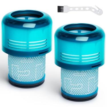 Imagem de Bluevisk Peças de substituição de filtro V15 para aspirador de pó Dyson compatível com Dyson V15 Detect, V15 Detect Absolute, V11, V15, V11 Animal, V11/V15 Torque, SV14, SV15, SV17, SV22, SV28 Compare