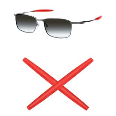 Imagem de Mryok Meias de substituição para óculos de sol Oakley Wingfold/Wingfold EVS/Wingfold EVR - Vermelho
