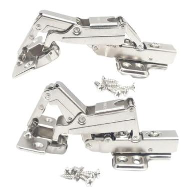 Imagem de Kit 10 Dobradiças 165 Pressão Gafanhoto Robocop Para Móveis - Renna