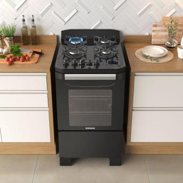 Imagem de Fogão Itamaster 4 Bocas Digital Preto Bivolt