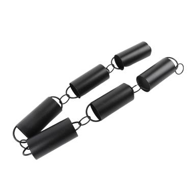 Imagem de Cryfokt Corrente de Chuva Decorativa de Liga de Alumínio para Calhas Corrente Coletor de Chuva de Cilindro de 39,4 pol. para de de Ligação de Canal, Calha de Elegante para Pátio de Varanda