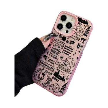 Imagem de Capa De Telefone Fashion Colorida Para Casal Com Varinhas Mágicas Para