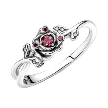 Imagem de Pulseira De Charme Princesa Belle Em Prata Esterlina 925 Para Mulheres