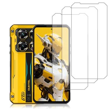 Imagem de NOUKAJU [Pacote com 3] Protetor de tela para Oukitel WP60, vidro temperado HD, resistente a arranhões, durável e à prova de quedas, protetor de tela de vidro temperado para Oukitel WP60