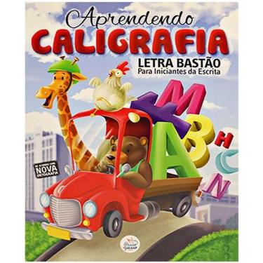 Imagem de Aprendendo caligrafia - Letras bastão para iniciantes da escrita - PAS