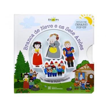 Imagem de Livro - Branca de Neve e os Sete Anões (livro + cenário pop-up + 4 per